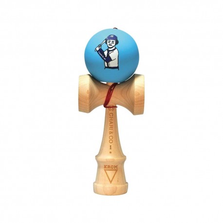 Krom Kendamas Krom x Chari & Co Maple - Baseball Light blue