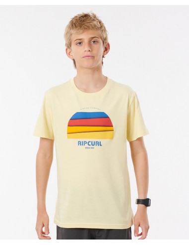 Rip Curl Hey Muma Tee Boy Pale Yellow