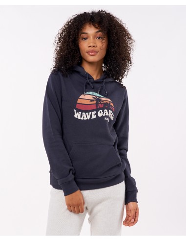 Rip Curl Melting Waves Hood Fleece Phantom