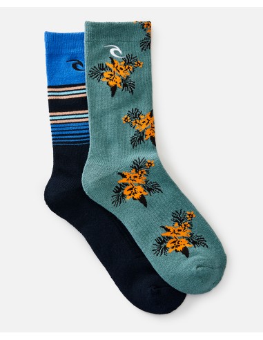 Rip Curl Art Crew Pack 2 Socks