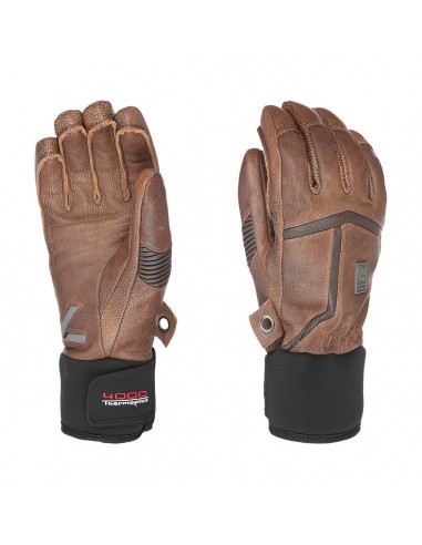 Level Off Piste Leather Glove Brown