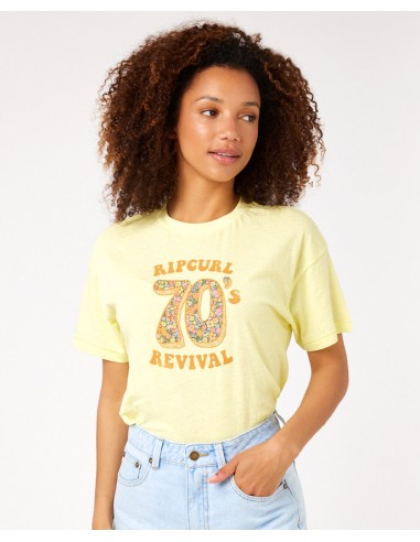 Rip Curl Afterglow Tee Light Yellow