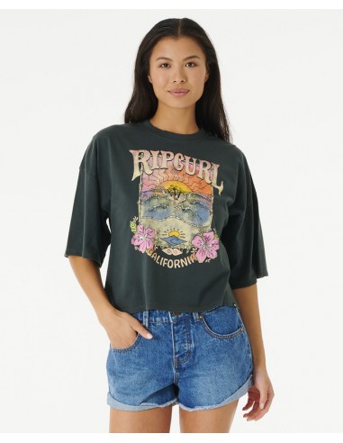 Rip Curl Barrelled Heritage Crop Tee