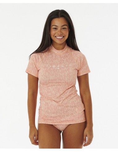 Rip Curl Golden Rays Short Sleeve UV Tee Blush