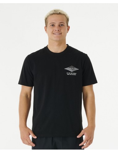 Rip Curl Vaporcool Line Up Tee Black