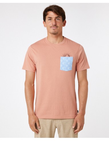 Rip Curl Inda Pocket Tee Dusty Rose