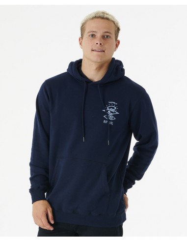 Rip Curl Search Icon Hood Fleece Navy