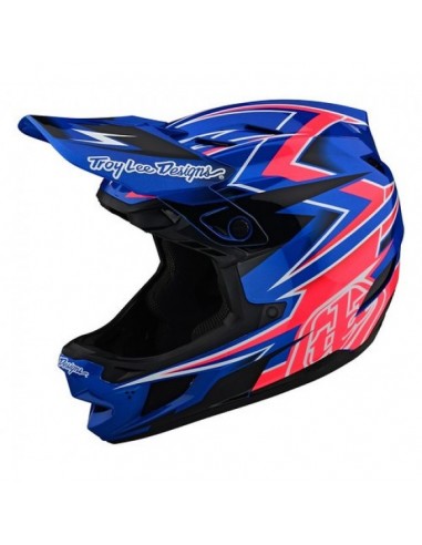 Troy Lee Designs D4 Mips Composite Volt Blue 2023