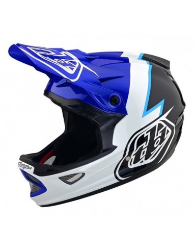 Troy Lee Designs D3 Fiberlite Volt Blue 2023