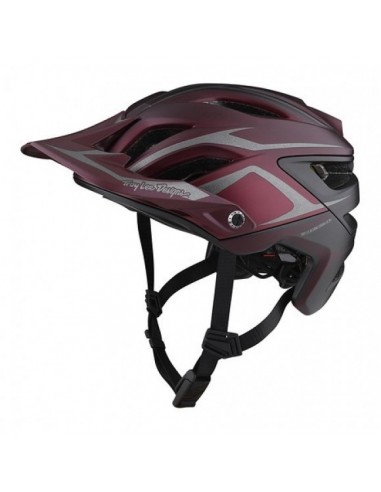 Troy Lee Designs A3 Mips Jade Burgundy