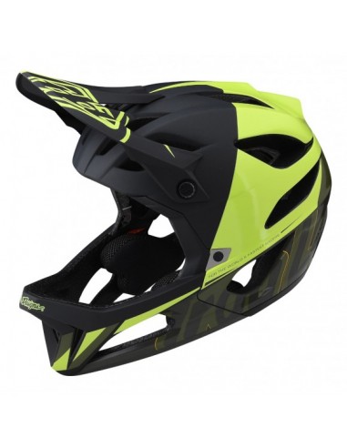 Troy Lee Designs Stage Mips Nova Glo Yellow 2022