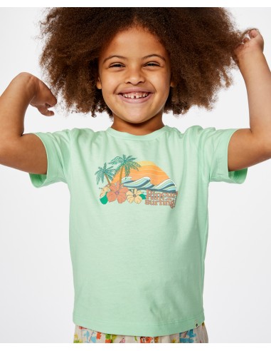 Rip Curl Low Tide Standard Tee Mini Girl Mint