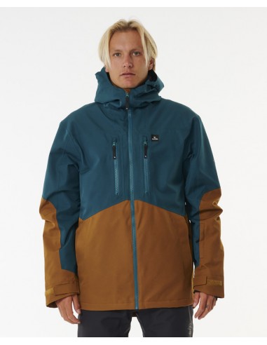 Rip Curl Freerider Jacket Blue Green