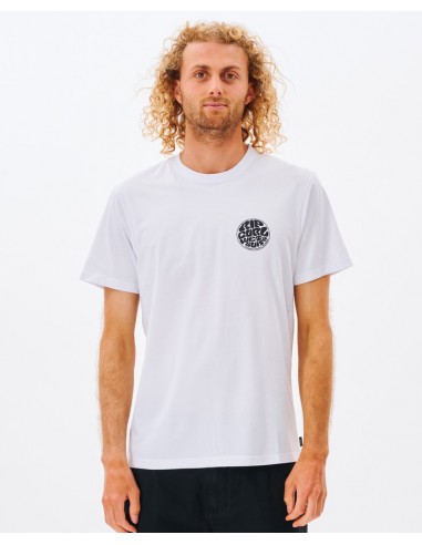 Rip Curl Wetsuit Icon Short Sleeve Tee White