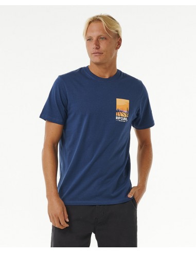 Rip Curl Keep On Trucking Tee Washed Navy