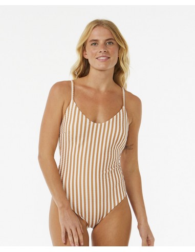 Rip Curl Premium Cheeky One Piece Light Brown