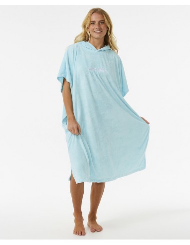 Rip Curl Classic Surf hooded Poncho Sky Blue