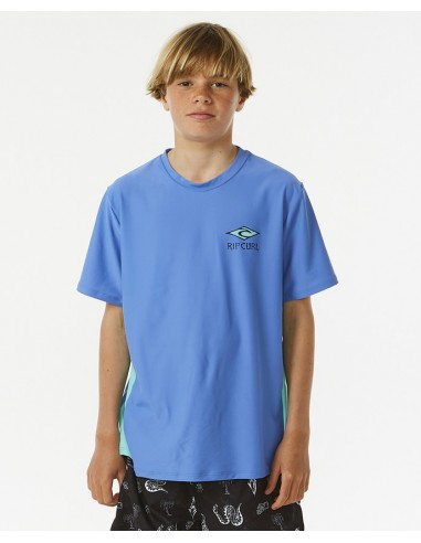 Rip Curl Lost Islands Logo UPF Short Sleeve Boy