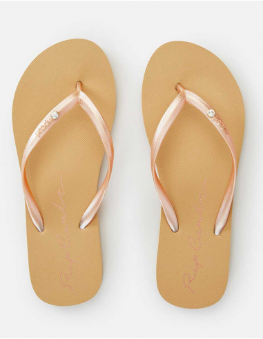 Rip Curl Script Wave Bloom Open Toe Gold