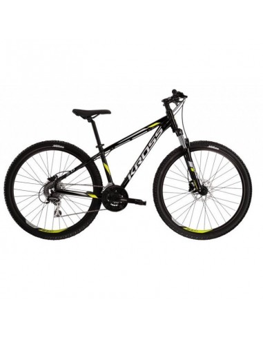 Bicicleta Kross Hexagon 5.0 Black Lime Grey 29" 2024