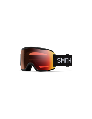 Smith Squad Black + ChromaPop™ Pro Photochromic Red Mirror Lens